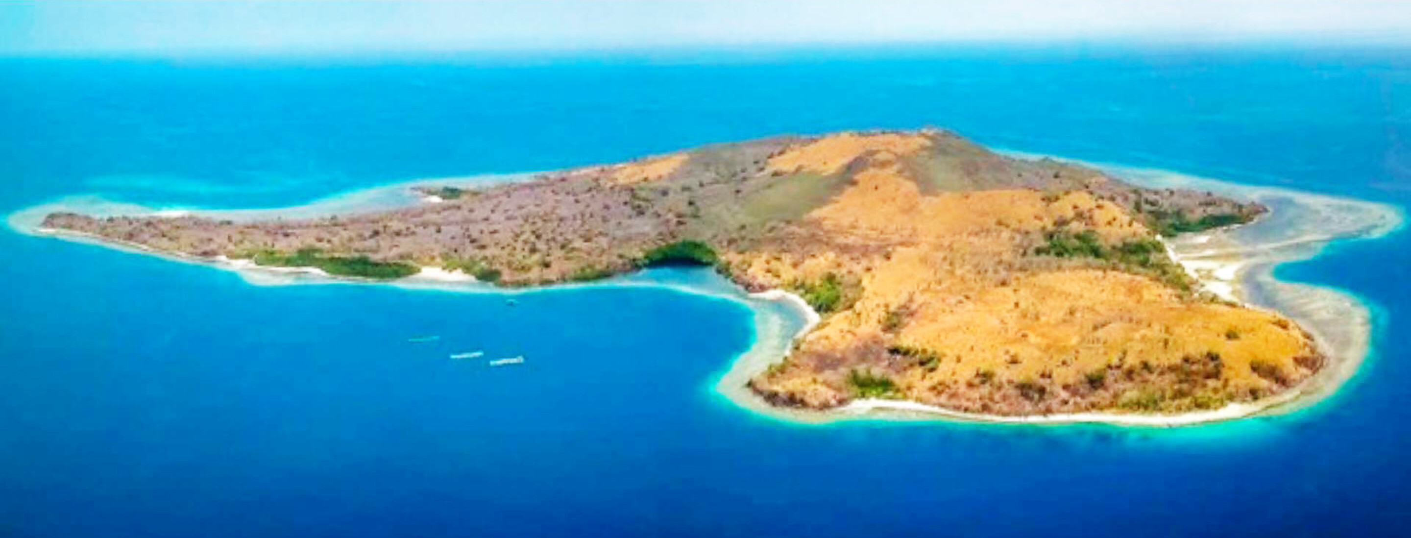 Aerial view of Sababi Island